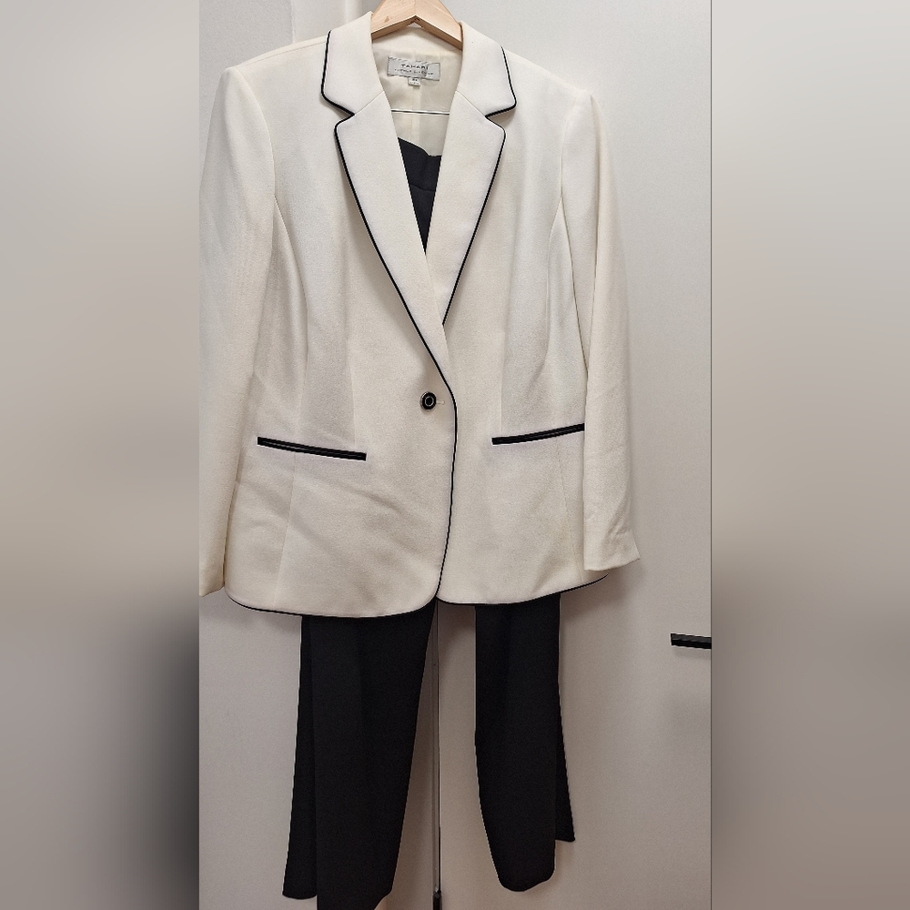 Tahari Plus Size Pant Suit
